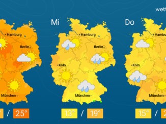 Regenwolken aus Westen – Am Dienstag oft noch freundlich