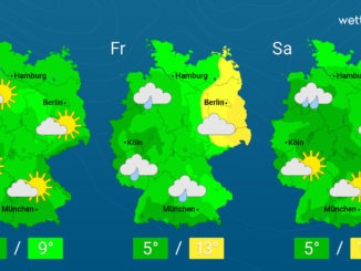 Mehr Wolken im Westen – Donnerstag: Sonne im Osten