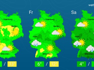 Am Donnerstag trocken und mild – Vom Wochenende an kühler