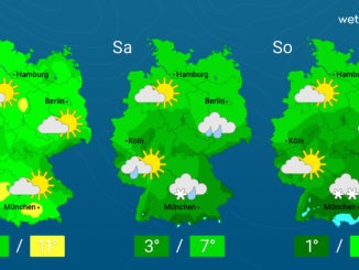 Am Donnerstag trocken und mild – Vom Wochenende an kühler