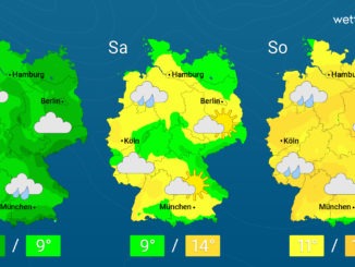 Viele Wolken und etwas Regen – Mildere Luft strömt zu uns
