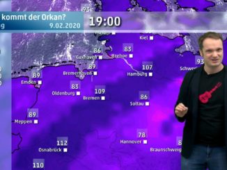 Orkan Sabine kommt – Hier erfahrt ihr, wann der Orkan bei euch ankommt