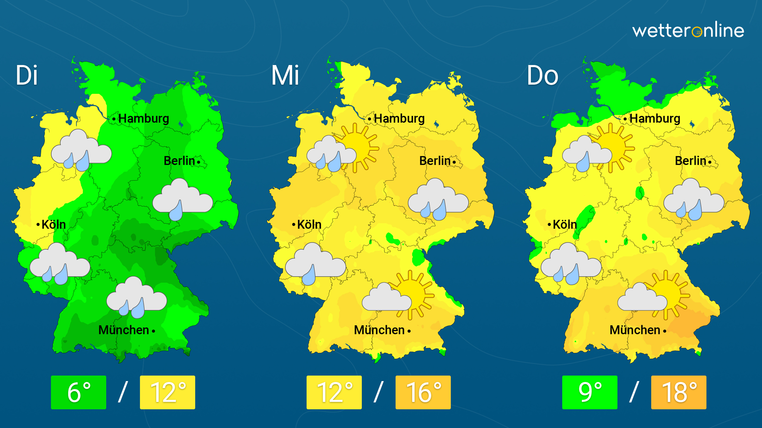 Wetter: Im Westen Recht Mild - Am Dienstag Trüb Und Nass ⋆ Nürnberger Blatt