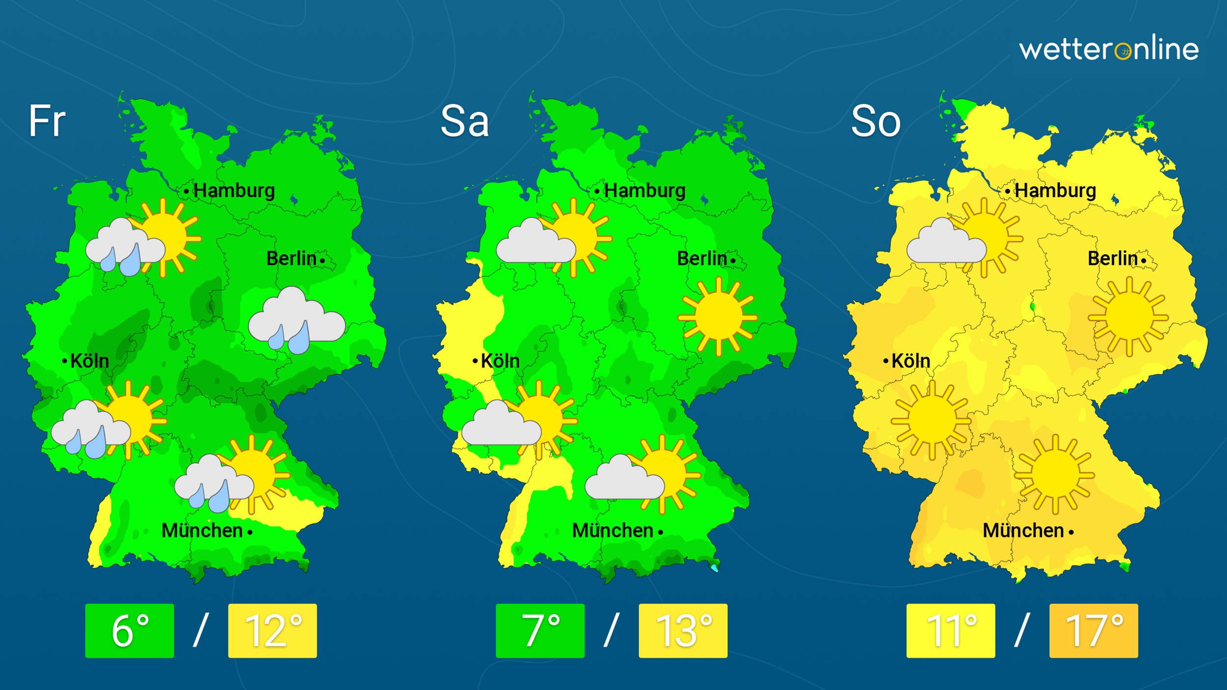 Wetter: Freundliche Aussichten – Gebietsweise noch Regenschauer