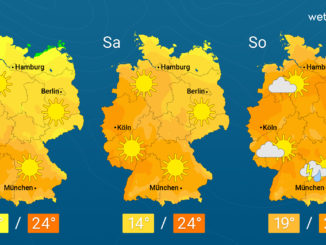 Wetter: An Karfreitag viel Sonnenschein – Im Norden nur um 10 Grad