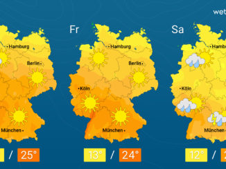 Wetter: Warmes Frühlingswetter – Viel Sonne, wenige Wolken