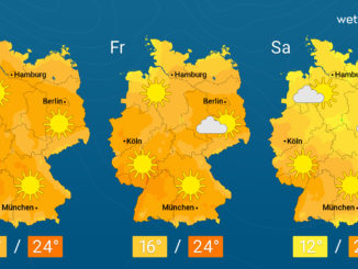 Wetter: Temperaturen bis zu 25 Grad – Sonniges Frühlingswetter