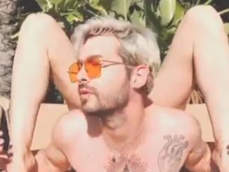 Schräg! Hat Bill sich hier Heidi Klums Beine ausgeliehen?