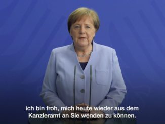 Bundeskanzlerin Merkel: „Zu früh, um die strengen Regeln zu lockern!“ [Video]
