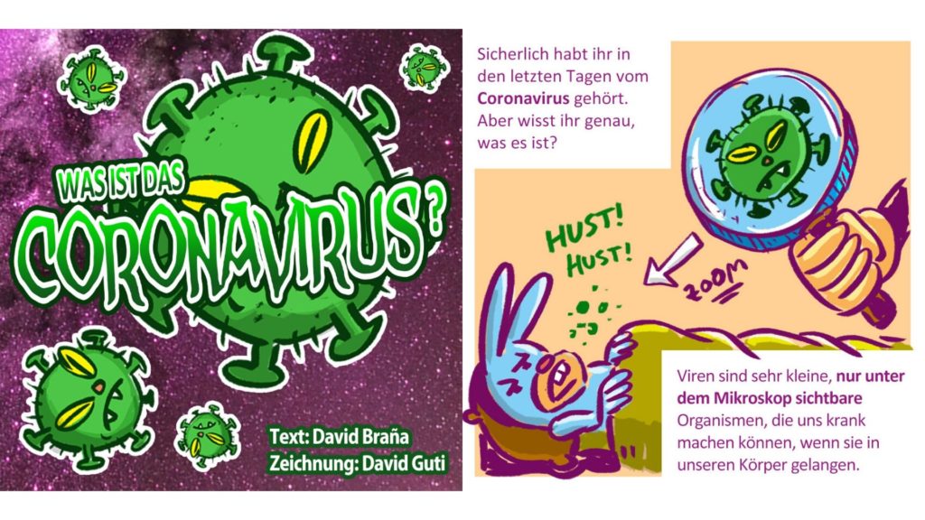 Was ist das Coronavirus – Ein Comic