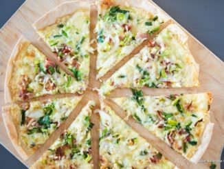 Rezept: Flammkuchen schnell und einfach mit nur fünf Zutaten