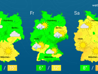 Wetter: Donnerstag im Süden am schönsten – Vorübergehend mehr Wolken