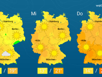 Wetter: Die Temperaturen steigen an – Regenwolken werden seltener