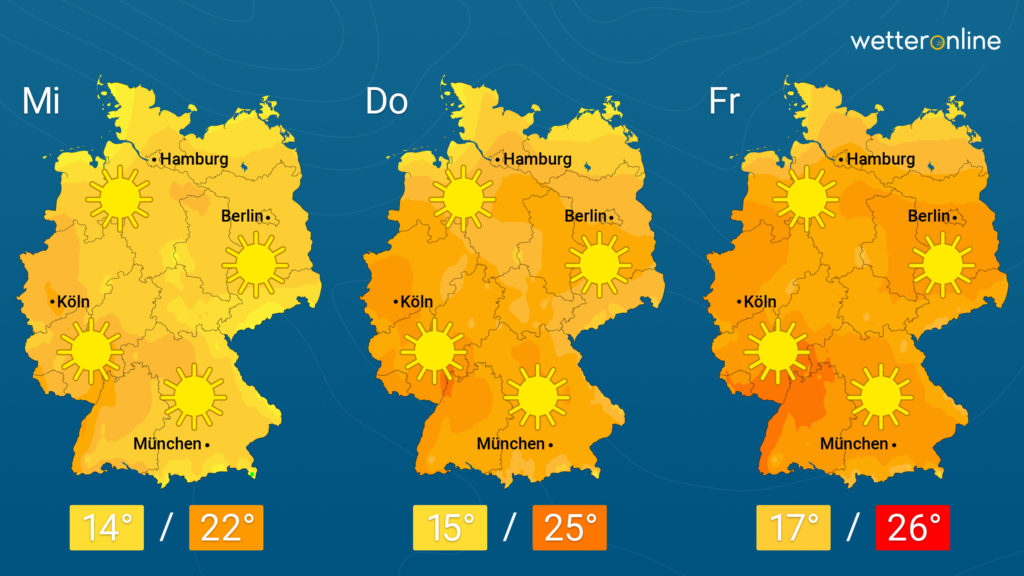 Wetter: Allmählich wird es wärmer – Erneut viele Sonnenstunden