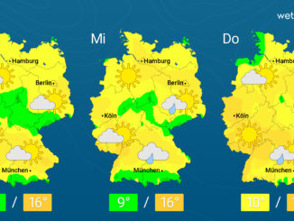 Wetter: Nur regional noch nass – Wieder mehr Sonnenschein