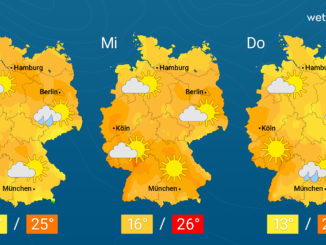 Wetter: Nur einzelne Schauer – Am Rhein bis 24 Grad