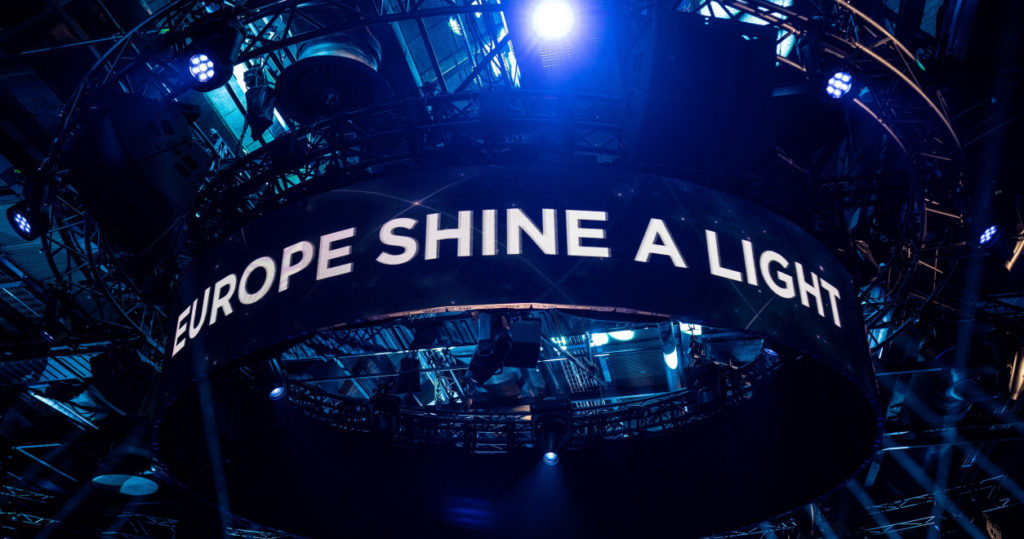 Wahrzeichen im Spotlight bei  „Europe Shine a Light“