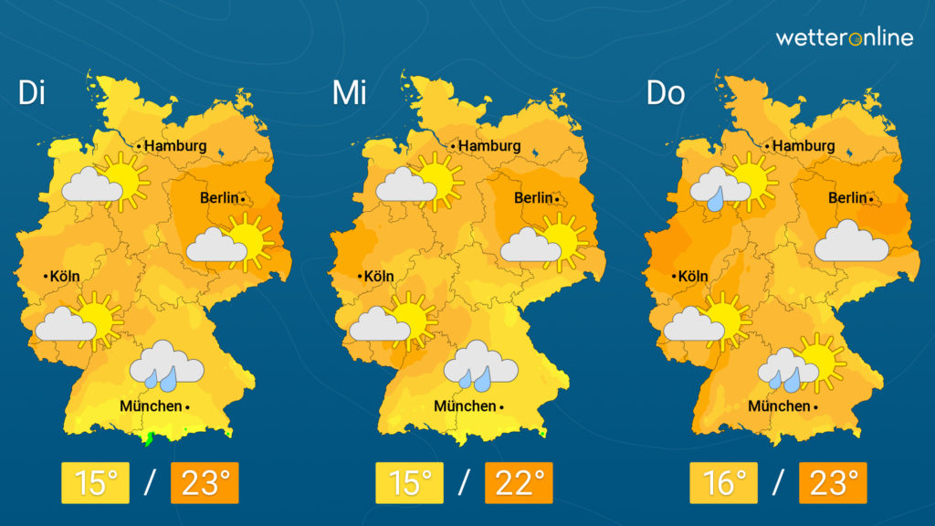 Wetter: Am Dienstag im Süden trüb – In Berlin am wärmsten