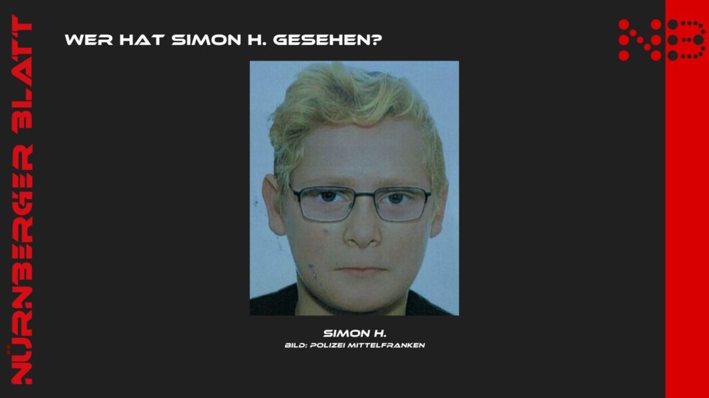 Vermisst! Wer hat den 14-jährigen Simon H. aus Röthenbach gesehen?