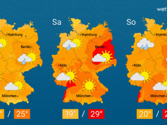Wetter: Am Freitag meist trocken – An der Küste um 20 Grad