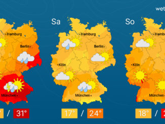 Wetter: Temperaturkontraste noch groß – Im Südosten drohen Unwetter