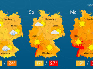 Wetter: Temperatursturz im Süden – Weiterhin wechselhaft