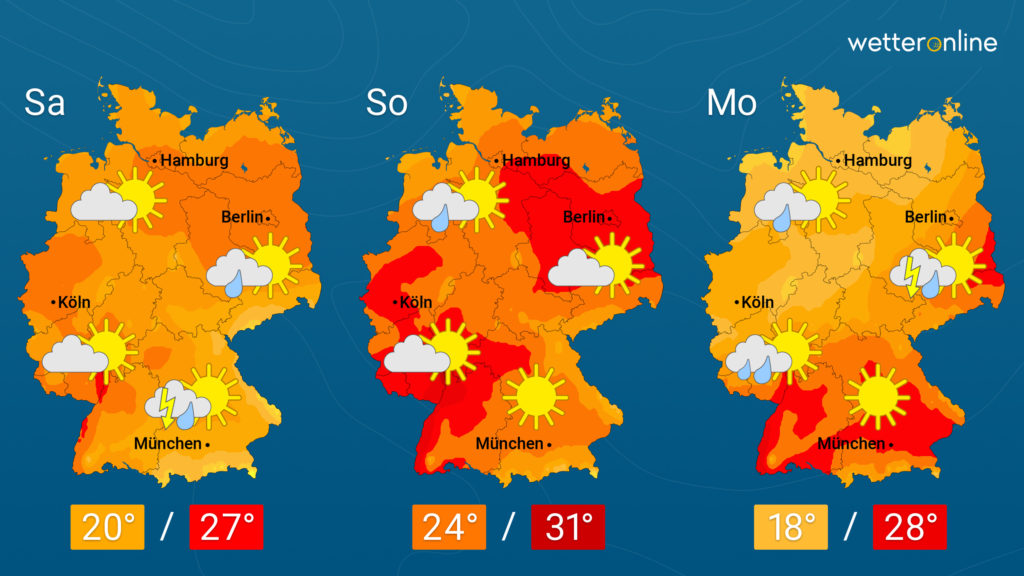 Der Wetterbericht beim Nürnberger Blatt wird präsentiert von WetterOnline
