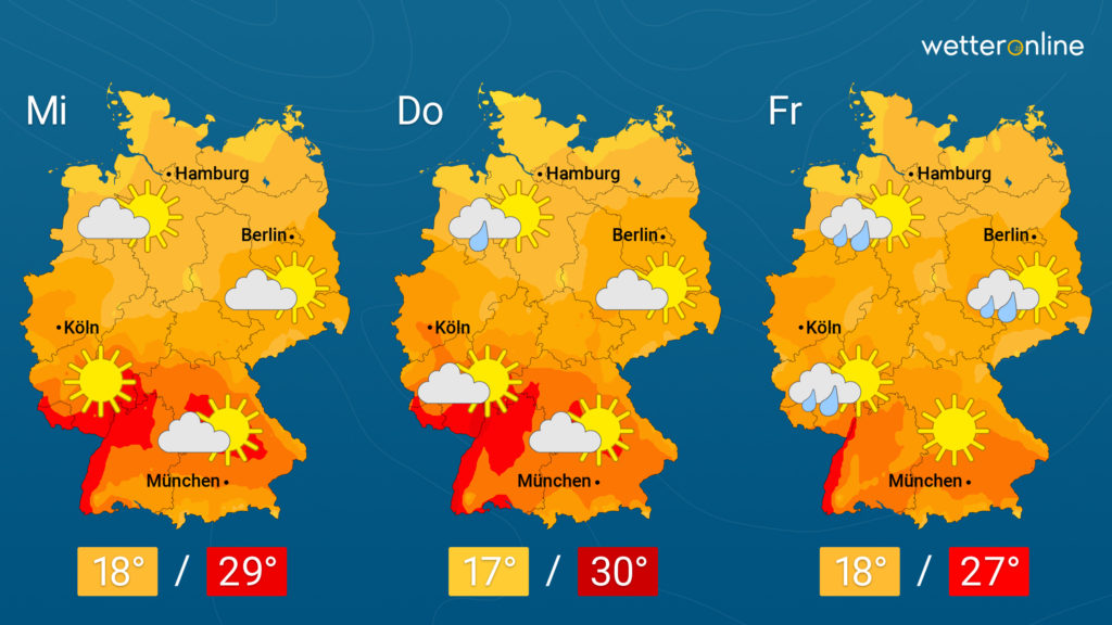 Wetter: Meist freundliches Sommerwetter – Große Temperaturunterschiede