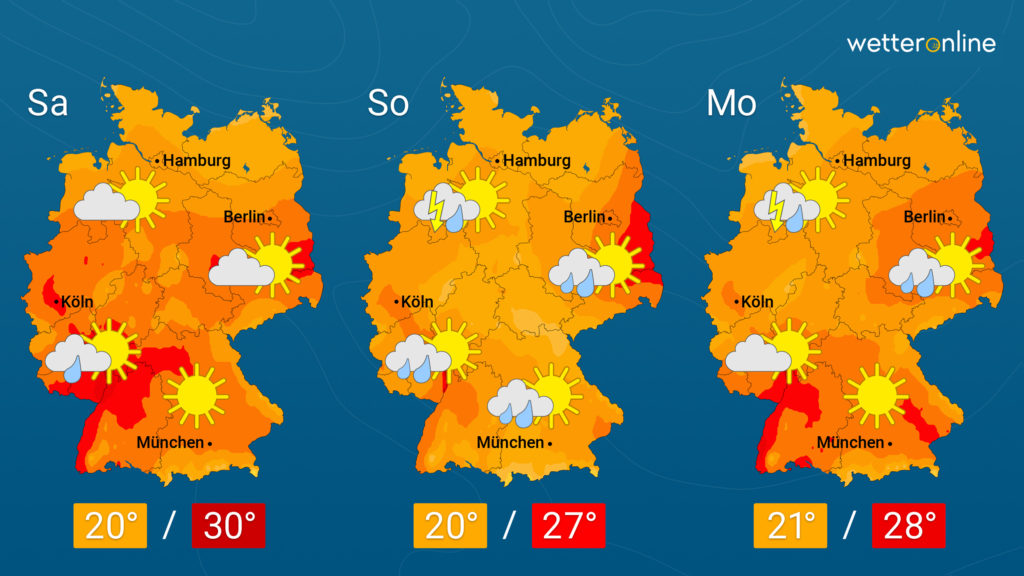 Der Wetterbericht beim Nürnberger Blatt wird präsentiert von WetterOnline