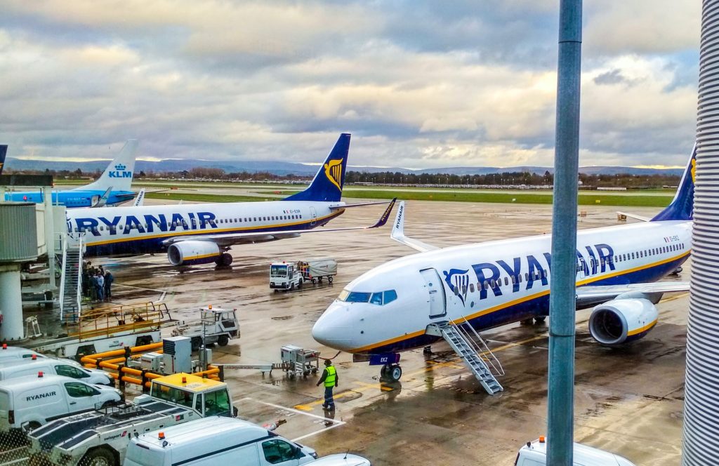 Symbolbild: Flugzeug von Ryanair
