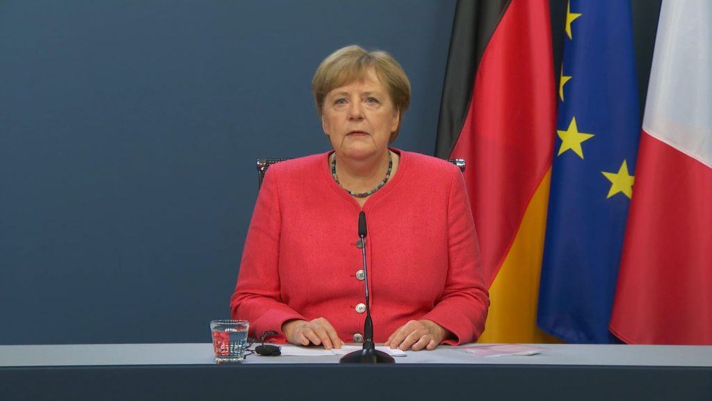 Angela Merkel - Pressekonferenz nach dem EU-Gipfel