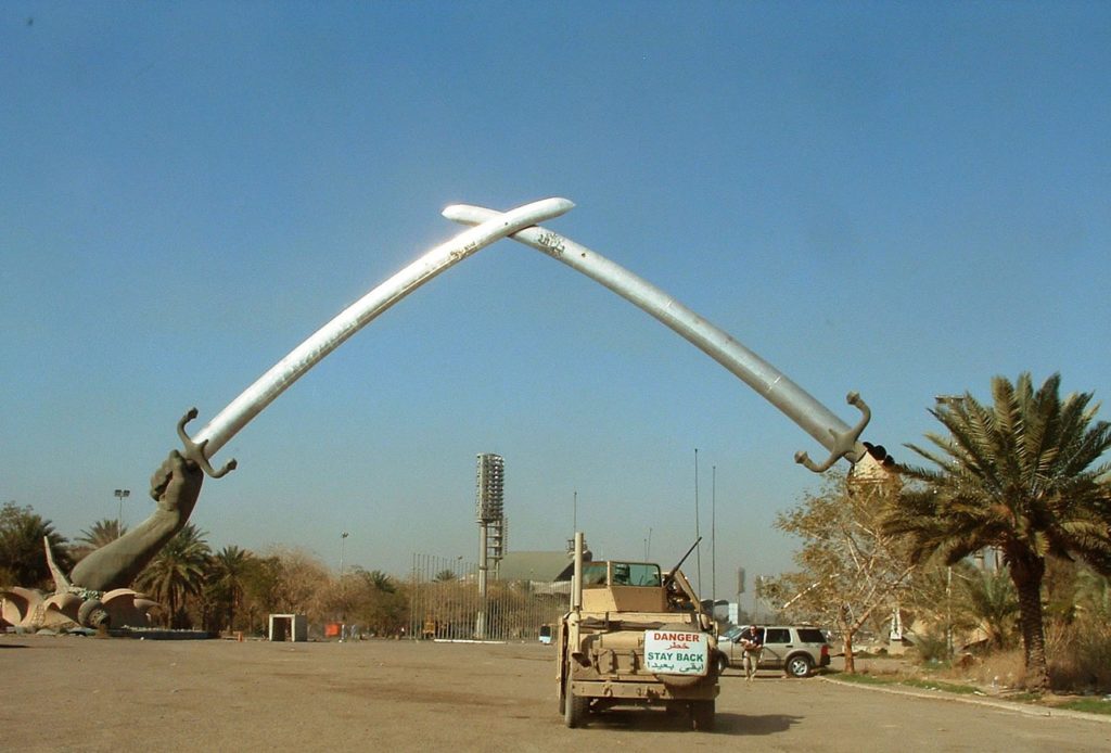 Symbolbild: Schwerter von Kadesia - Monument in Bagdad