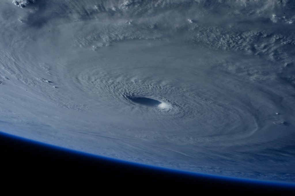 Symbolbild: Hurrikane vom Weltraum aus betrachtet