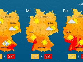 Wetter: Kühler Norden – Warmer Süden