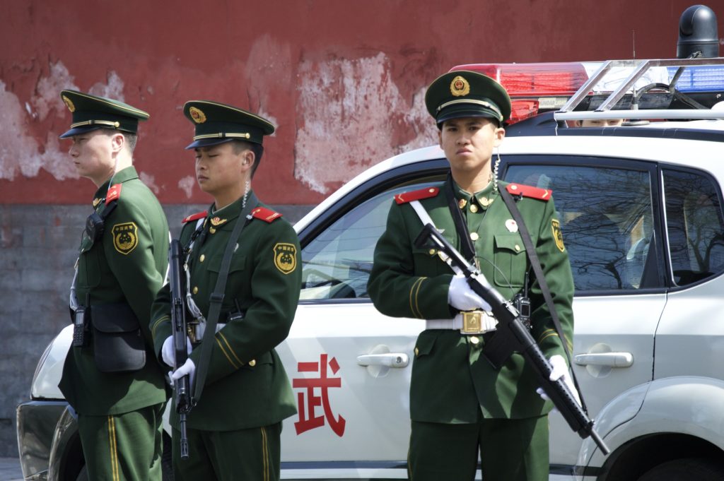 Symbolbild: Chinesische Polizei