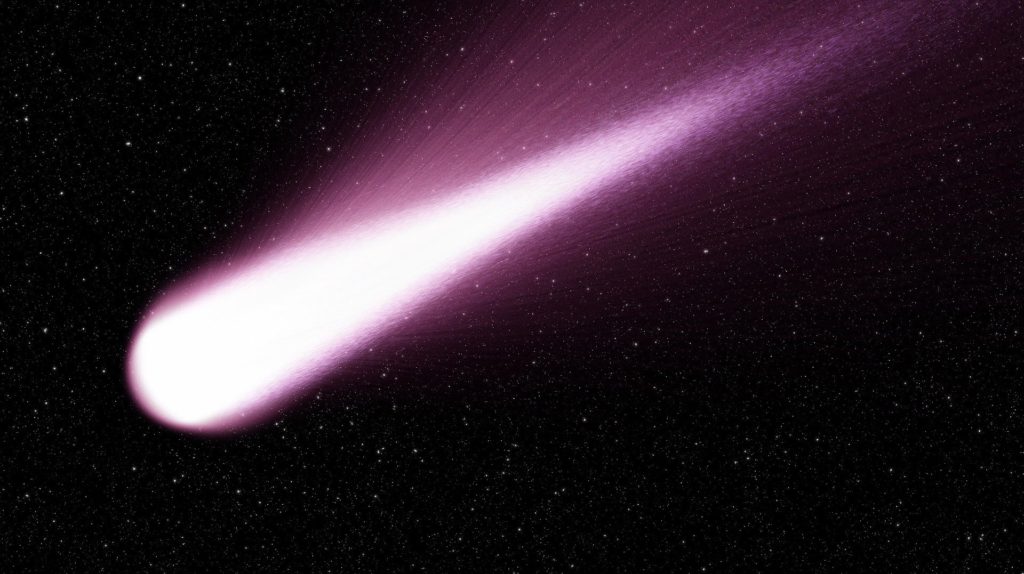 Symbolbild: Komet im Weltall