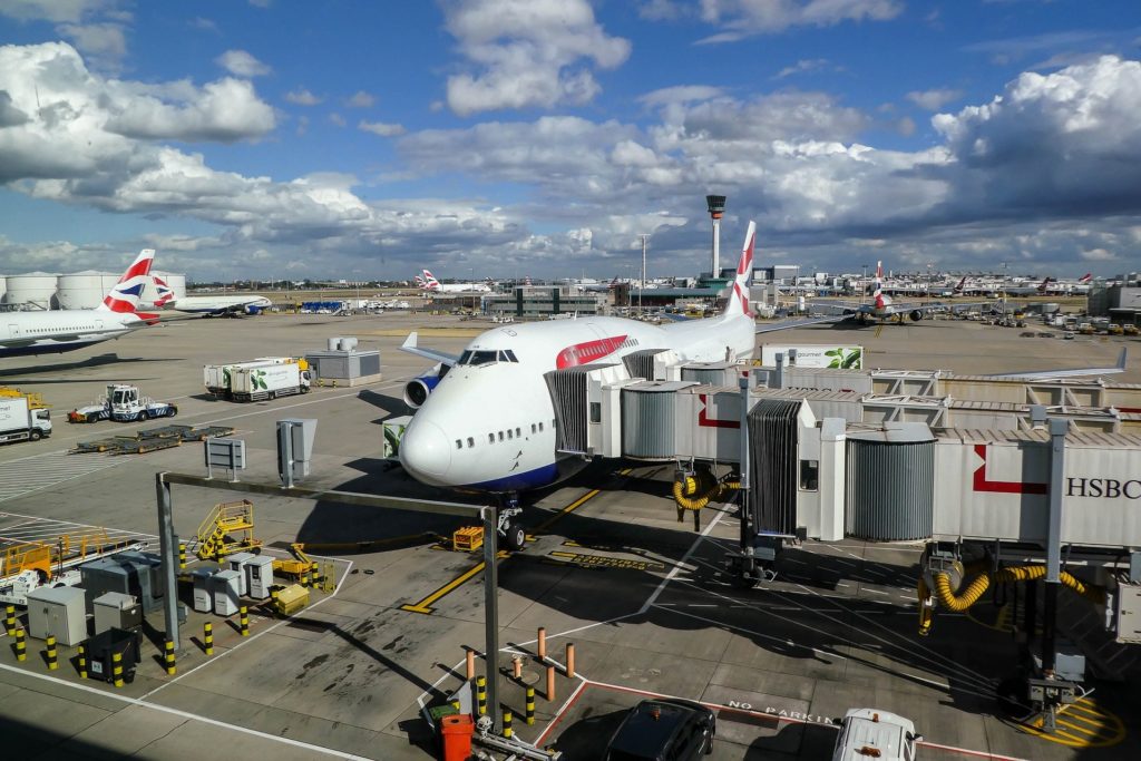 Symbolbild: Jumbojet von British Airways