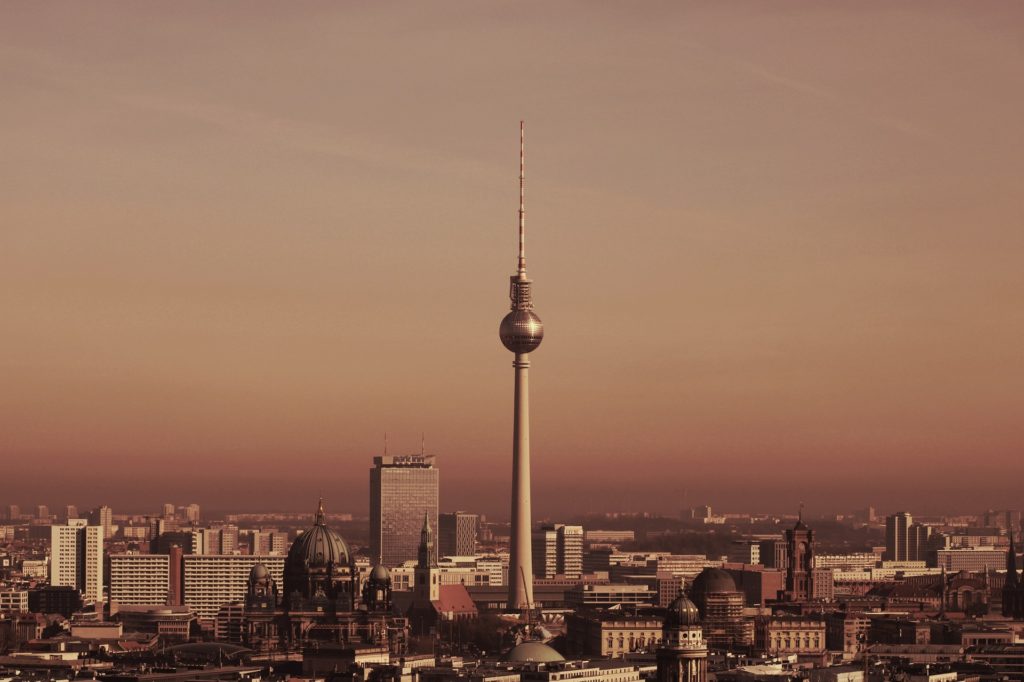 Panorama der Hauptstadt Berlin