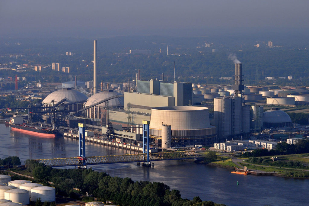 Kohlekraftwerk Moorburg - Bild: © Ajepbah / Wikimedia Commons