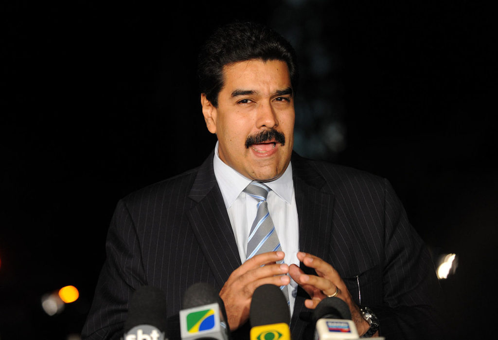 Nicolas Maduro - Bild: Fabio Rodrigues Pozzebom/ABr / CC BY 3.0 BR