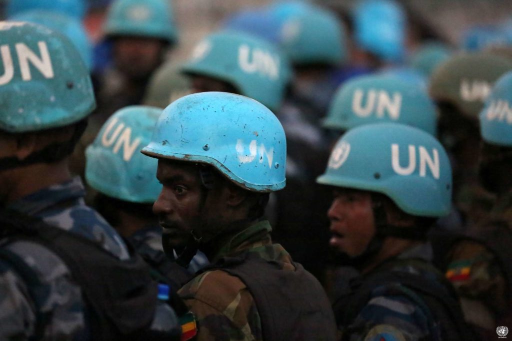 United Nations/Blauhelme - Bild: United Nations - Bild: UN Photo/Eric Kanalstein