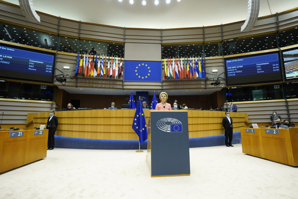 EP Plenary session - State of the Union - Bild: Daina Le Lardic