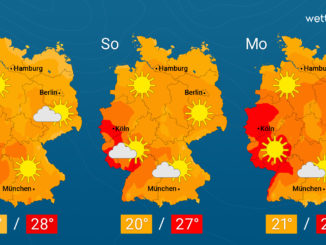 Wetter: Im Südwesten bis 29 Grad – Am Samstag verbreitet sonnig
