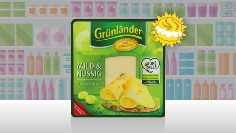 Grünländer-Käse mit dem goldenen Windbeutel ausgezeichnet - Bild: Foodwatch