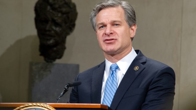 Christopher Wray - Bild: U.S. Department of Justice