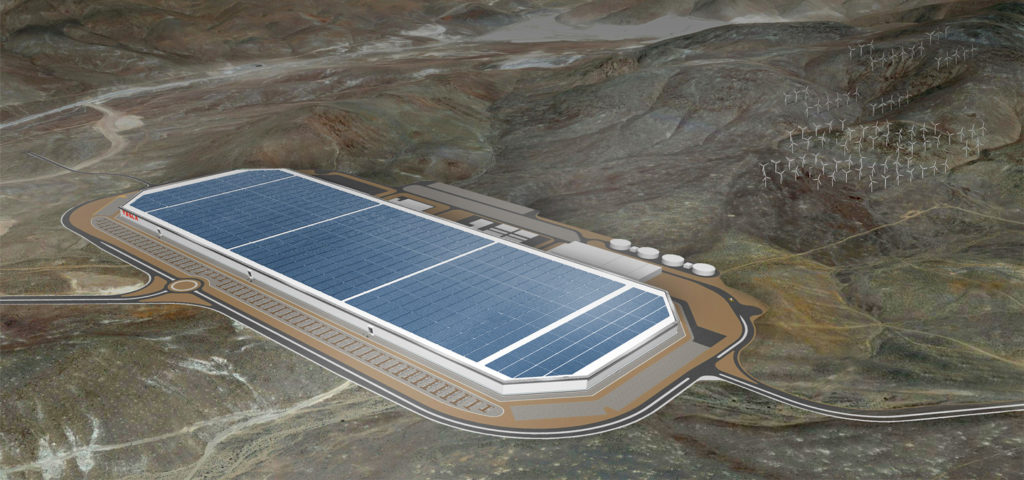 Symbolbild: Gigafactory - Bild: Tesla