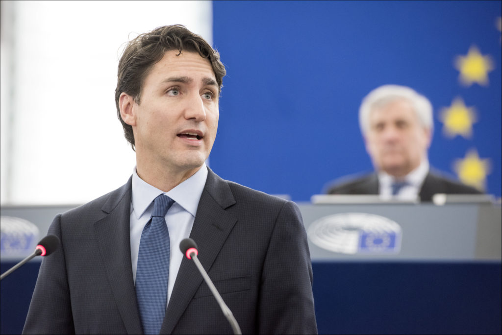 Justin Trudeau - Bild: European Union