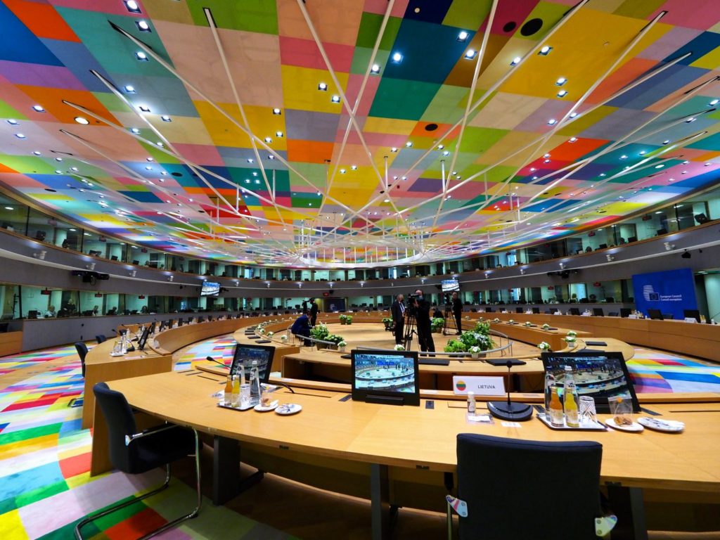 EU-Sitzungssaal - Bild: EP