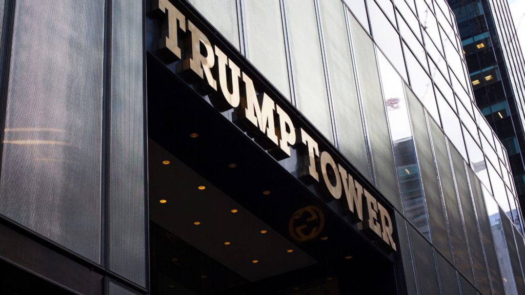 Trump Tower - Firmensitz von Donald Trump in New York, USA
