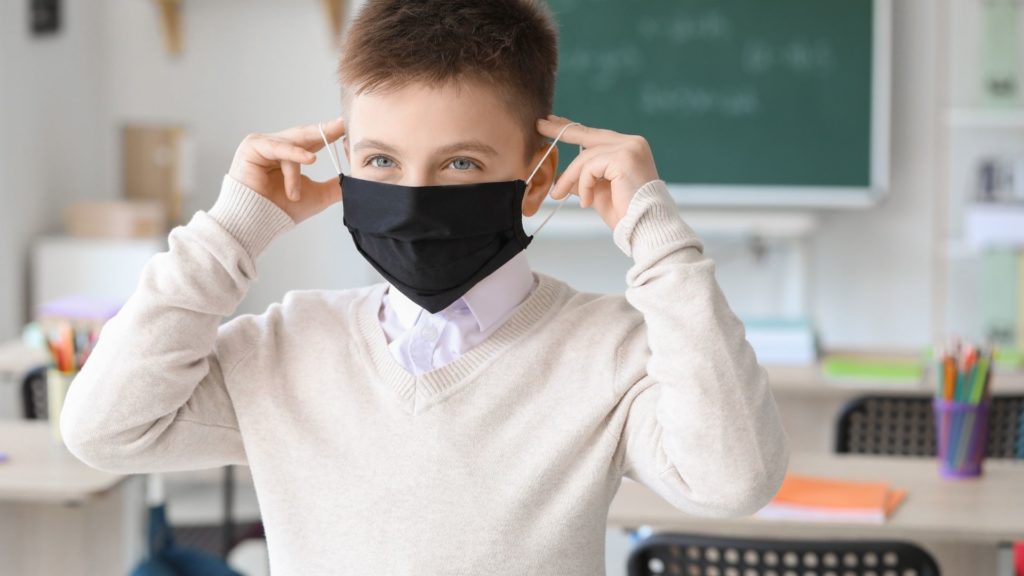 Symbolbild: Maskenpflicht in der Schule